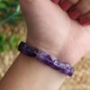 Buy Amethyst square facilitated bracelet