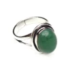 Buy Green aventurine adujstable ring