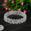 Buy clear quartz oval facilitated bracelet