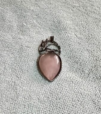 Buy Rose quartz pendent