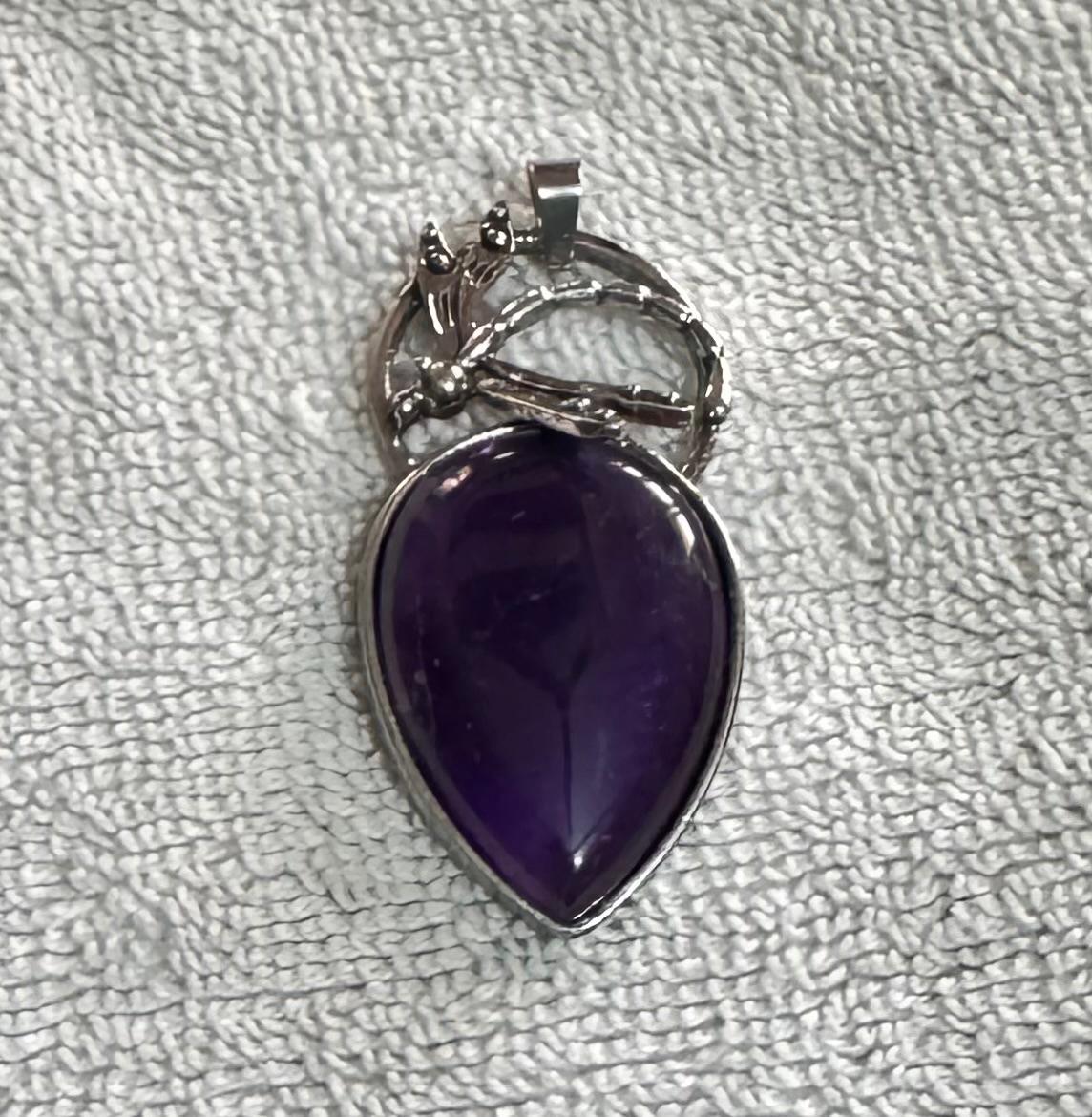 Buy amethyst pendent ahmedabad